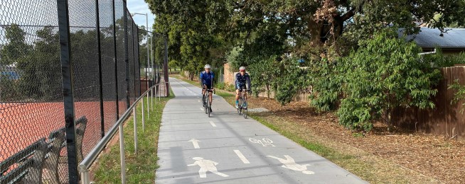 Outer Circle trail gap fixed
