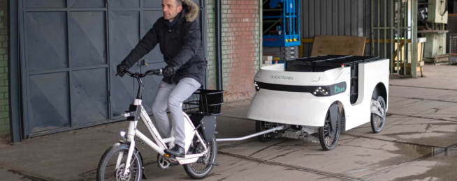 Ducktrain e-cargo bike